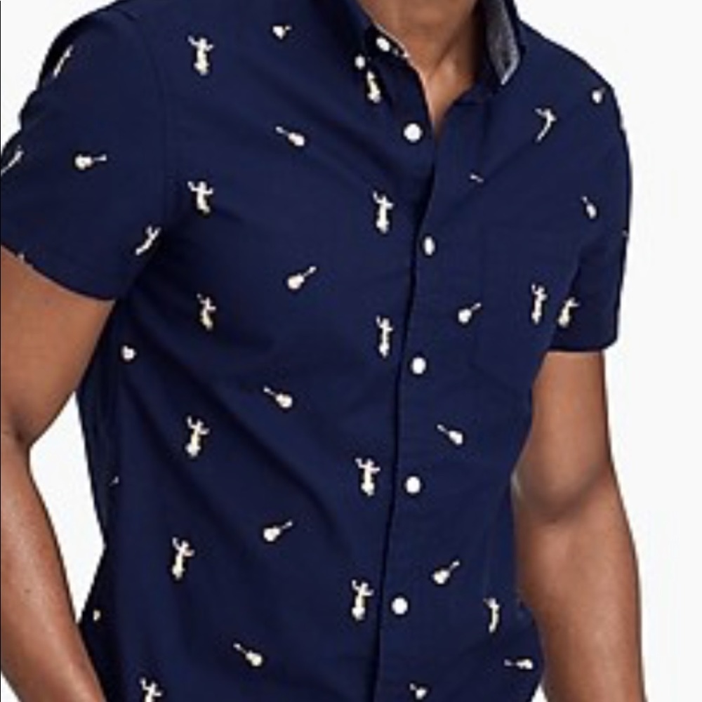 Jcrew Men’s slim fit short sleeve shirt